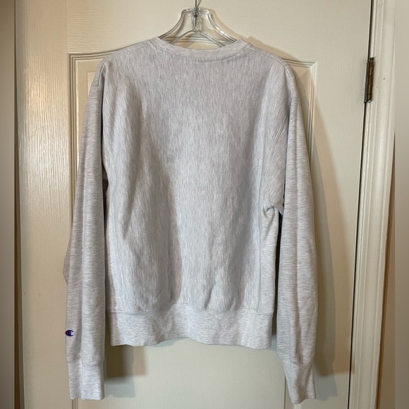 Champion Vintage 90s Rhodes College Reverse Weave Crewneck Sweatshirt Size M Red - Picture 4 of 7